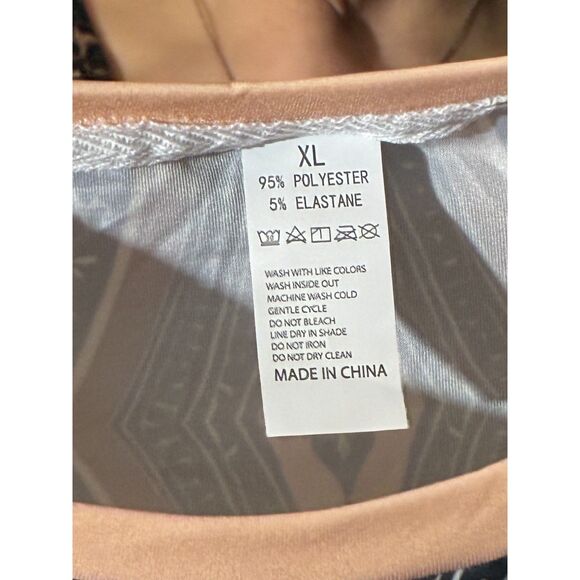 Spring-Ready Boho Peach Paisley Dress NWT XL – Make an Offer! - Picture 7 of 7